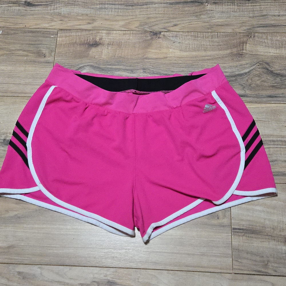 Adidas Women's Pink Athletic Shorts